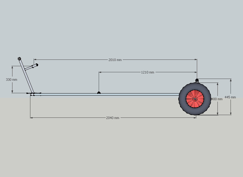 Standard Launching Trolley - Upto 11ft 6in - TridentUK