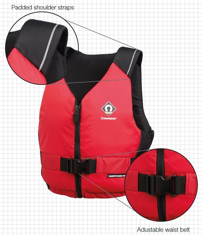 crewsaver junior response 50n buoyancy aid 50n buoyancy junior wayfarer size chart