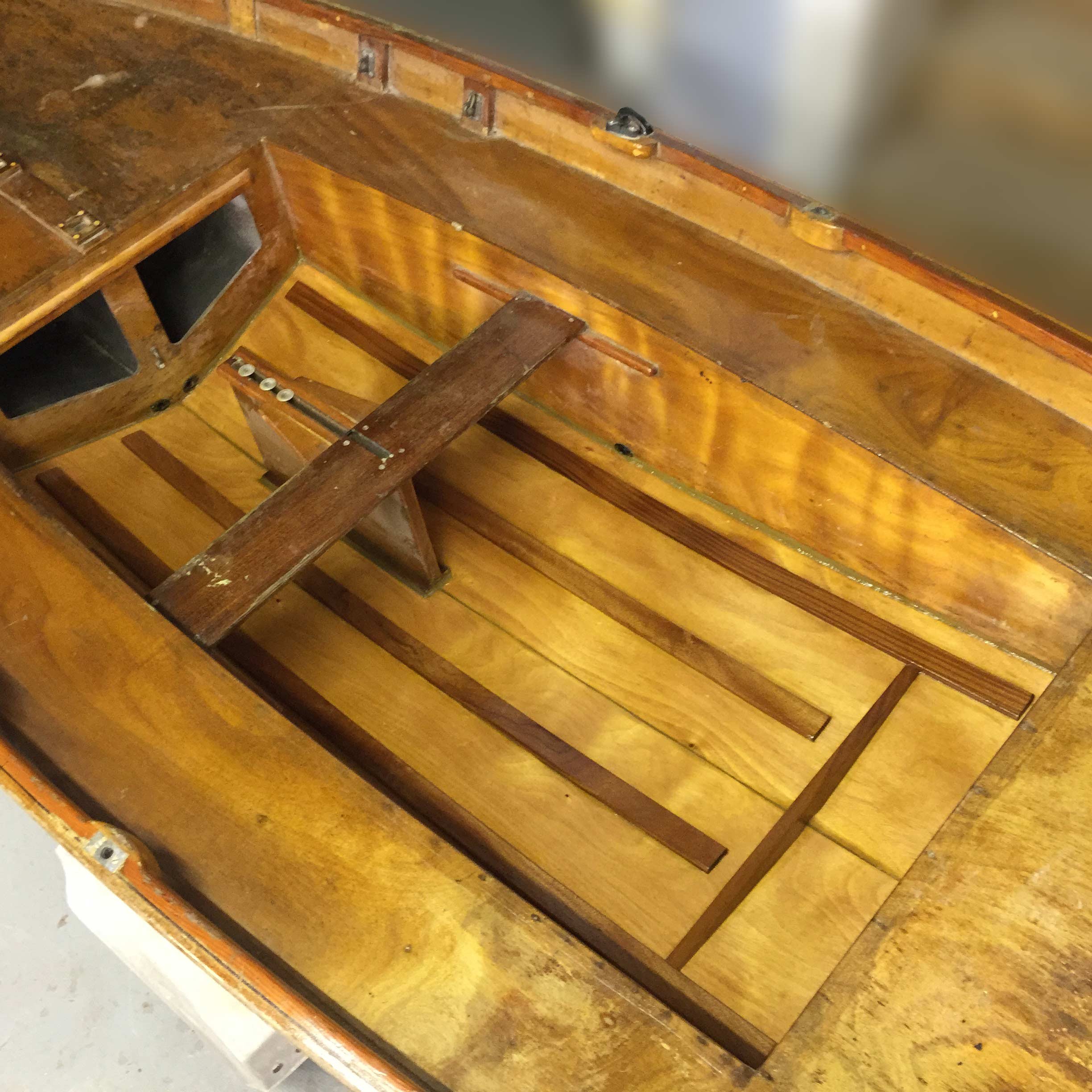 Mirror Cockpit Floor Batten - Wooden Kit Parts For The