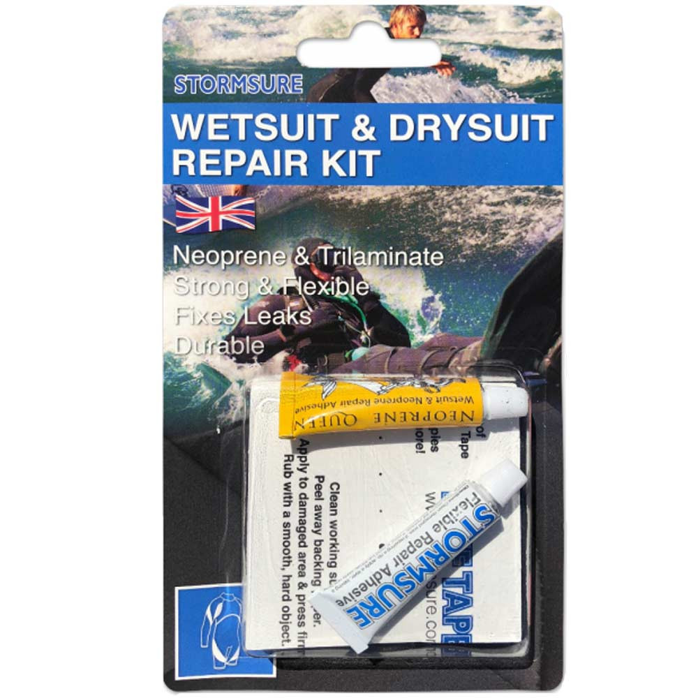 Stormsure wetsuit drysuit repair kit boat care maintenance