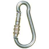 SeaSure 120mm Carbine Hook with Screw Down Safety Collar