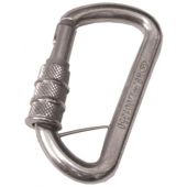 SeaSure 80mm Carbine Hook with Sliding Sleeve and Wire Eye
