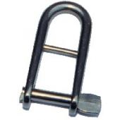 6mm Halyard Key Shackle - Stainless Steel