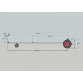 Heavy Duty Launching Trolley - Upto 14ft 6in