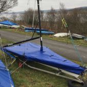 29er Boat Cover Flat (Mast Up) PVC