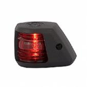Port Navigation Light - 12V - Side Mounting - Black Housing - Aqua Signal Series 20