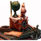Library Lamp - Boating Theme