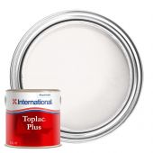 International Toplac Plus Gloss Paint Mediterranean White 2.5 Litre
