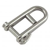 5mm D Shackle Forged Key Pin And Halyard Bar - Stainless Steel