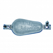 Z-Guard 2.1Kg Pear Anode with Back Sheet Nuts and Washers