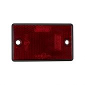 Red Reflector Self Adhesive 77x46mm