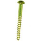 4.2 x 50mm Roundhead Brass Woodscrews 5 Pack