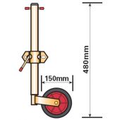 Sliding Jockey Wheel