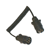 N-Type 7 Pin Double Plug Lighting Cable 1.5 Metres