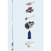 Glomex Stainless Steel 1.05m Mast Head Antenna