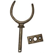 Galvanised 10mm Shaft Rowlock and Socket