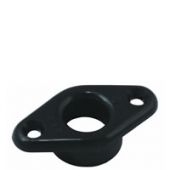 Through Deck Bush with Flange, 11mm Aperture, 9mm Deep