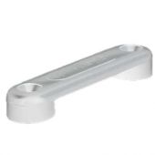 Allen 2 inch Nylon Toe Strap Bridge White
