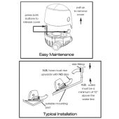 Whale Orca Bilge Pump 12V 500Gph