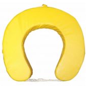 Bright Yellow Horseshoe Lifebuoy