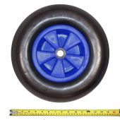 Flat Free Solid Trolley Wheel 16" x 4"