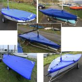 Comet Duo Boat Cover Flat (Mast Up) PVC