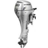 Honda 20HP 4-Stroke Long Shaft Electric Start Remote Control Power Tilt Outboard