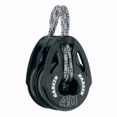 Harken T2 Soft-Attach 40mm Carbo Double Air Block