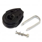 Harken 29mm Carbo Block Removable Bolt Through Fixed Head