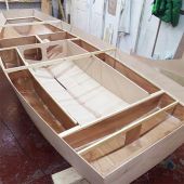 Mirror Sailing Dinghy Wooden Hull Kit