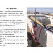 Optimist 7mm Anti-Kink Mainsheet