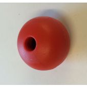 Parrel Bead (Rope Stopper) - 44mm - Red