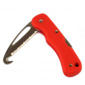 Rescue Locking Knife with Hooked Cutter