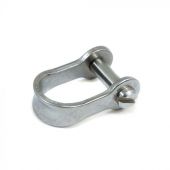 Ronstan D Shackle, Slotted Pin, 13mm Opening and 4.8mm Pin (Topper Shackle)