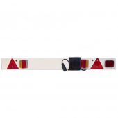LED Lighting Board With Fog Light & 6m Cable 4ft 6" Wide
