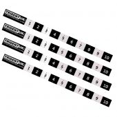 TridentUK Adhesive Large Scale Graduation Sticker - 4 Pack