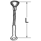 Eye Terminal/Hard Eye Rigging Wire