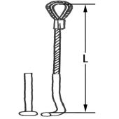 Hard Eye/T-Terminal Rigging Wire
