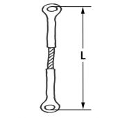 Eye Terminal/Eye Terminal Rigging Wire