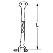 Eye Terminal/Fork Terminal Rigging Wire