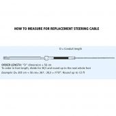 Ultraflex M66 H/D Steering Cable 8 FT (2.44m)