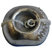 MG Duff Disc Anode ZD56 with back sheet nut and washer
