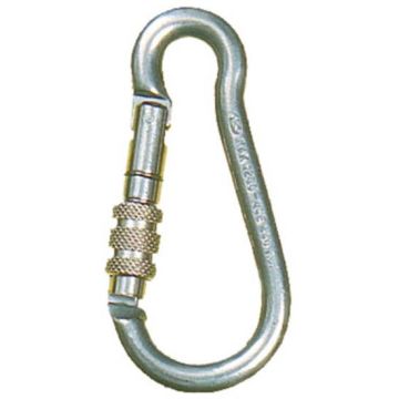 SeaSure 100mm Carbine Hook with Screw Down Safety Collar