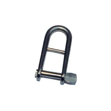 6mm Halyard Key Shackle - Stainless Steel