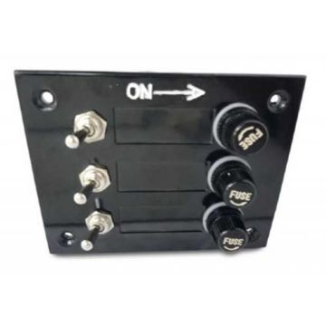3 Way Fused Switch Panel
