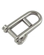 5mm D Shackle Forged Key Pin And Halyard Bar - Stainless Steel