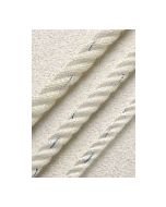 3 Strand Polyester Pre-stretched 5mm White