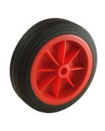 160mm Red Solid Wheel 