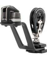 Allen Aluminium Arm Mainsheet Swivel Jammer complete with Ratchet Block