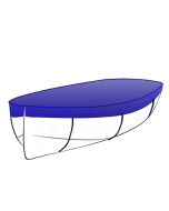 Laser Pico Boat Cover Top (Mast Down) PVC